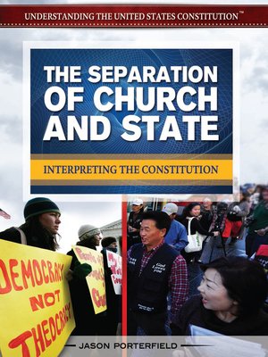 cover image of The Separation of Church and State